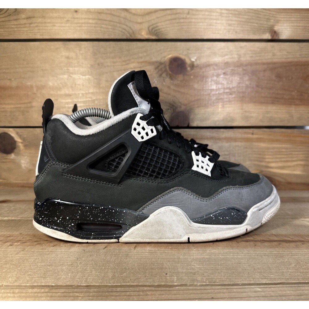 Men’s Size 7.5 Nike Air Jordan 4 Retro “Fear” 2024 Lifestyle Sneakers FQ8138-002